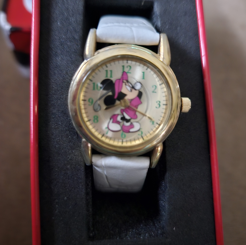 A ladies Minnie Mouse watch